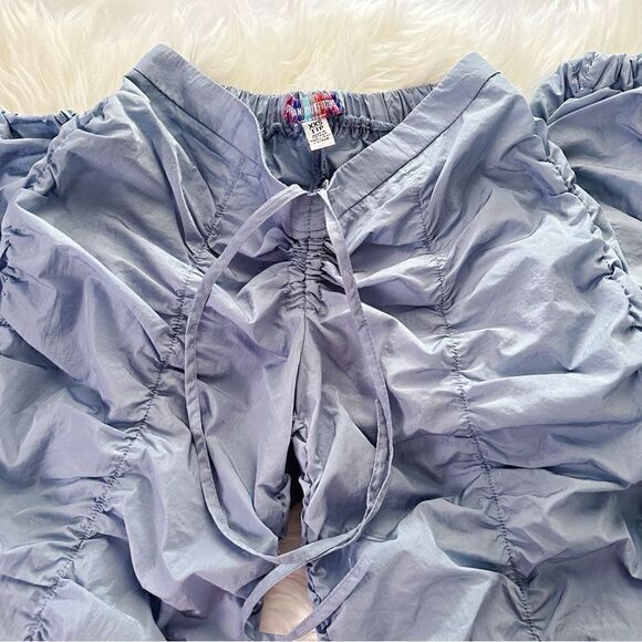 ʟɪᴋᴇ ɴᴇᴡ ᴜᴏ ʀᴜᴄʜᴇᴅ ꜰʀᴏɴᴛ ʀᴇᴛʀᴏ ꜱᴛʏʟᴇ ʟɪɢʜᴛᴡᴇɪɢʜᴛ ʙᴀʟʟᴏᴏɴ ᴘᴀɴᴛꜱ - Picture 16 of 17